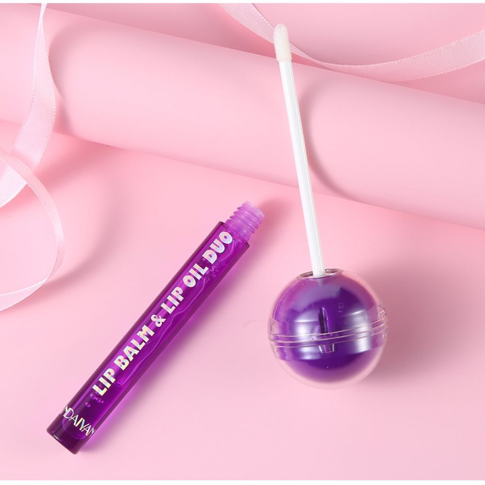 Clearance - 2 in 1 Lip Balm & Lip Oil Duo